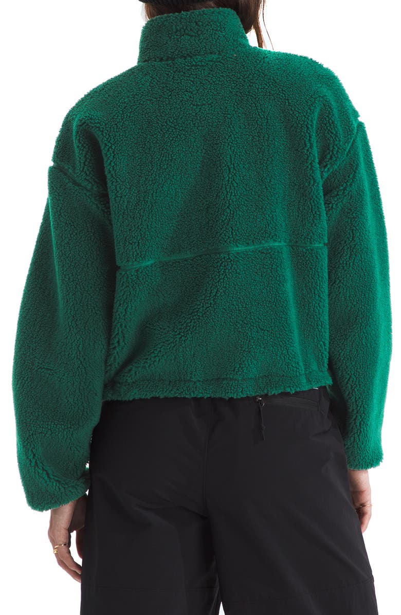 The North Face Extreme Pile 2 Fleece Half Zip Pullover, Alternate, color, Hunter Green