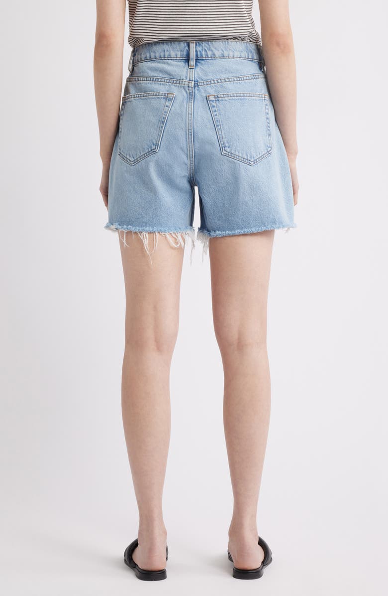 FRAME The Easy High Waist Cutoff Shorts, Alternate, color, Swindle