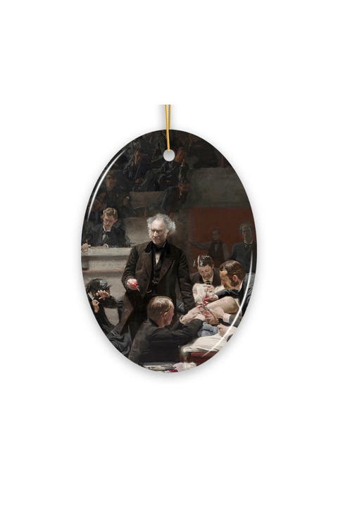 The Gross Clinic Round Ceramic Ornament
