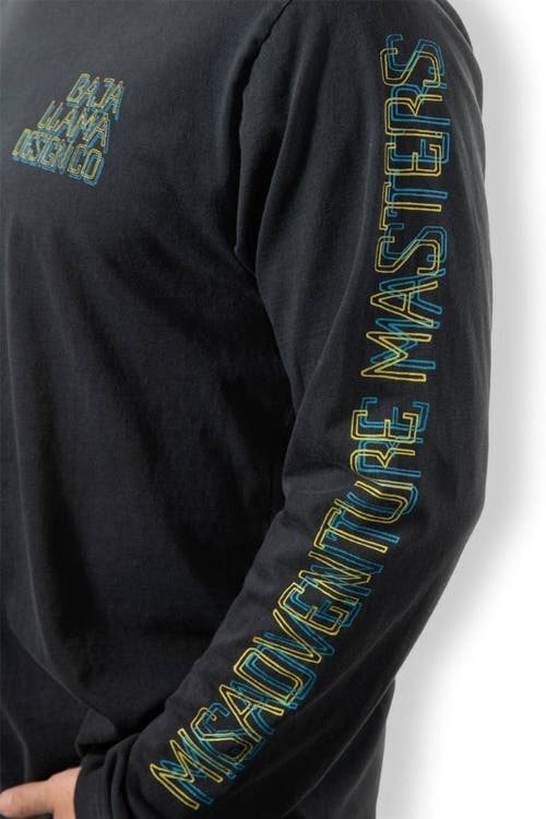 Baja Llama Design Co. Long Sleeve Tee In Black