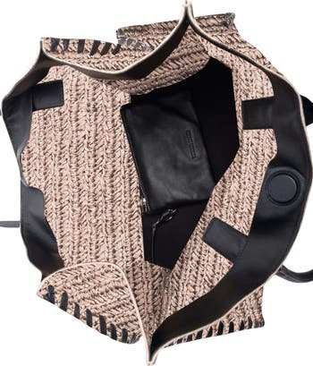 Sailor Raffia Tote Bag