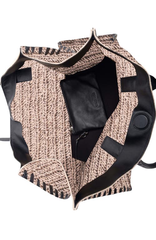 Walter Baker Sailor Raffia Tote Bag