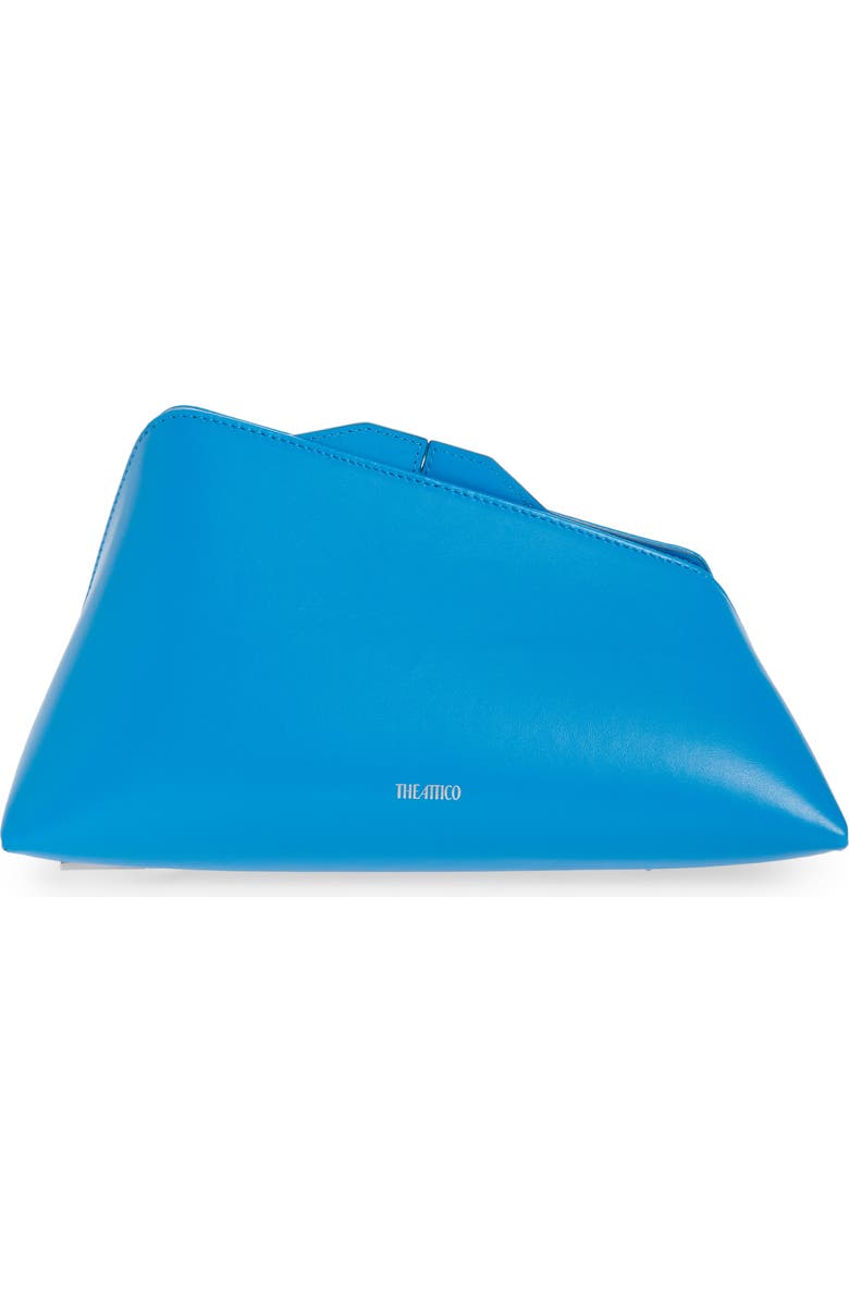 The Attico 8:30 PM Leather Frame Clutch, Main, color,