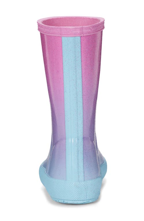 Hunter Kids' First Starcloud Waterproof Rain Boot In Blue