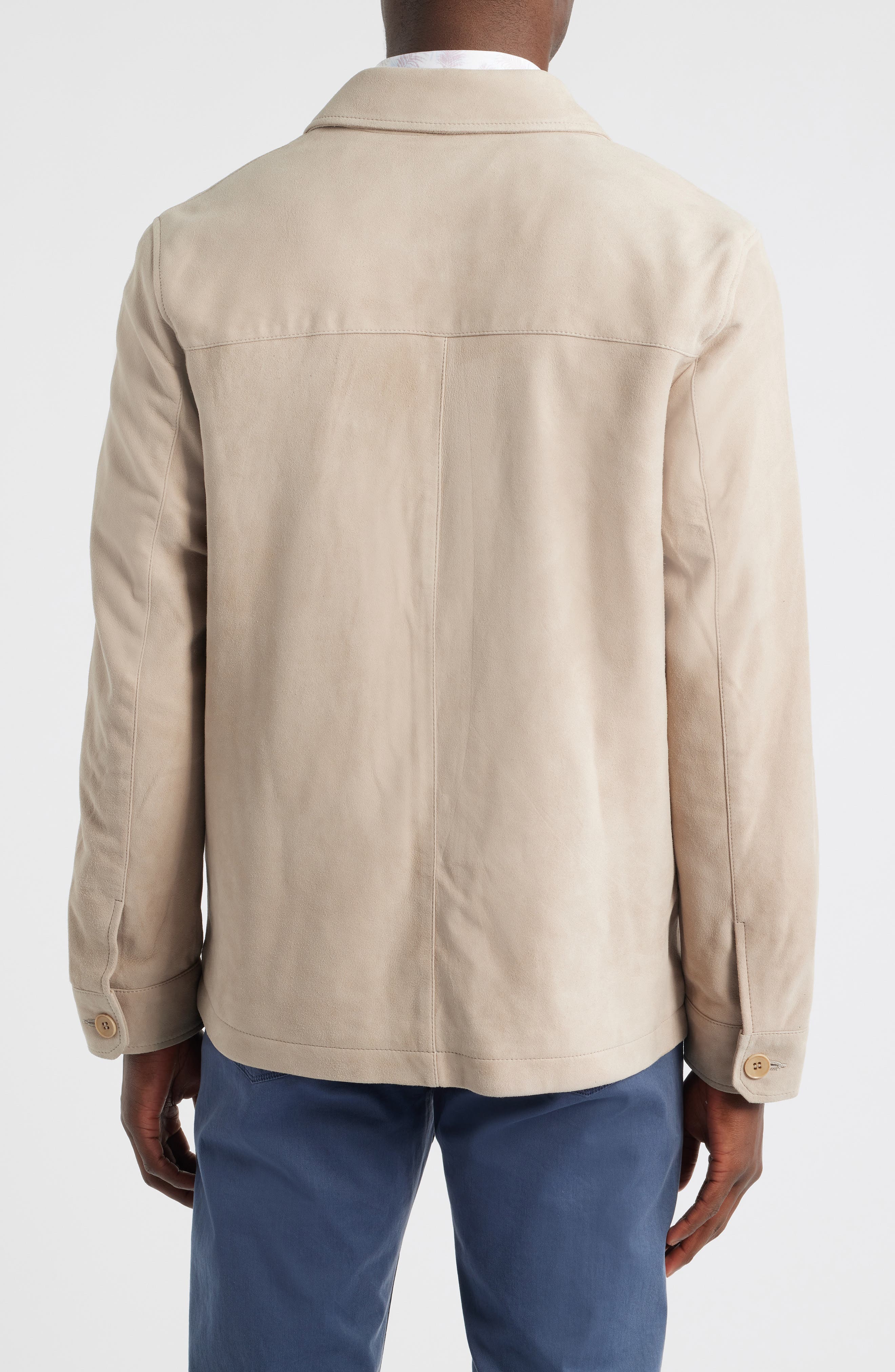 Suede Shirt Jacket - image 2