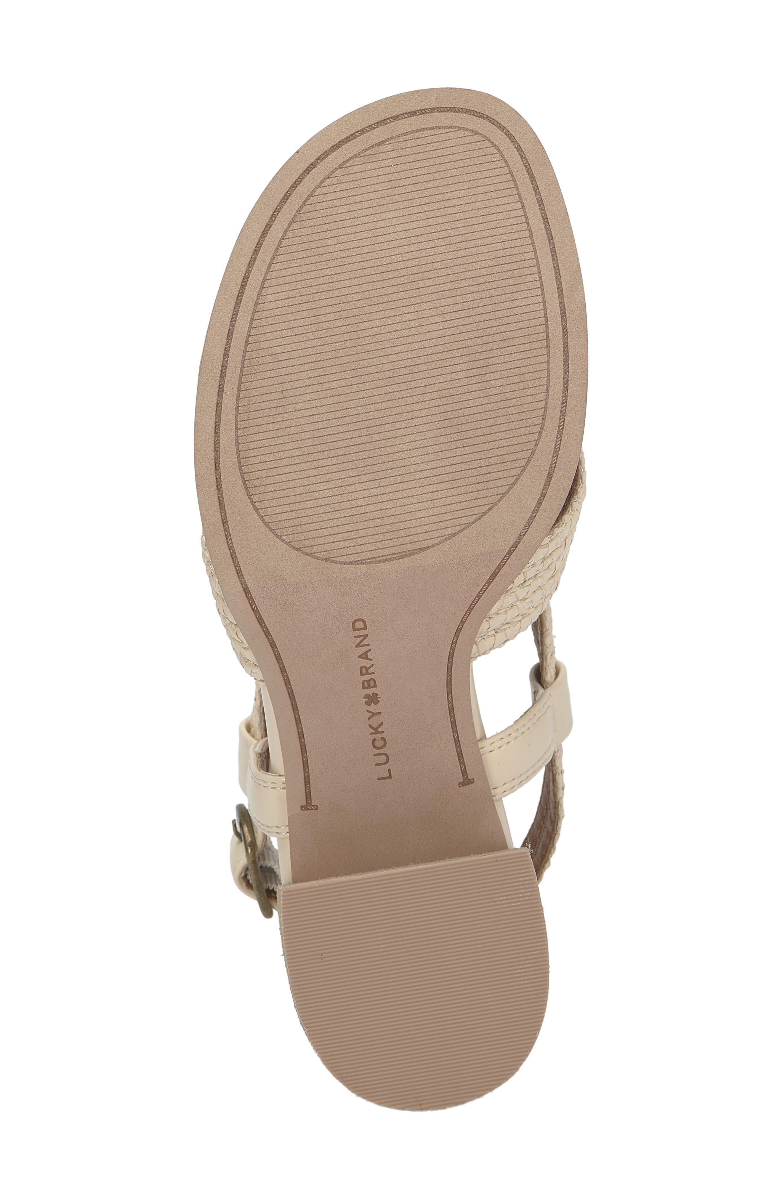 Lucky Brand Sasina Slingback Sandal, Alternate, color, Parchment