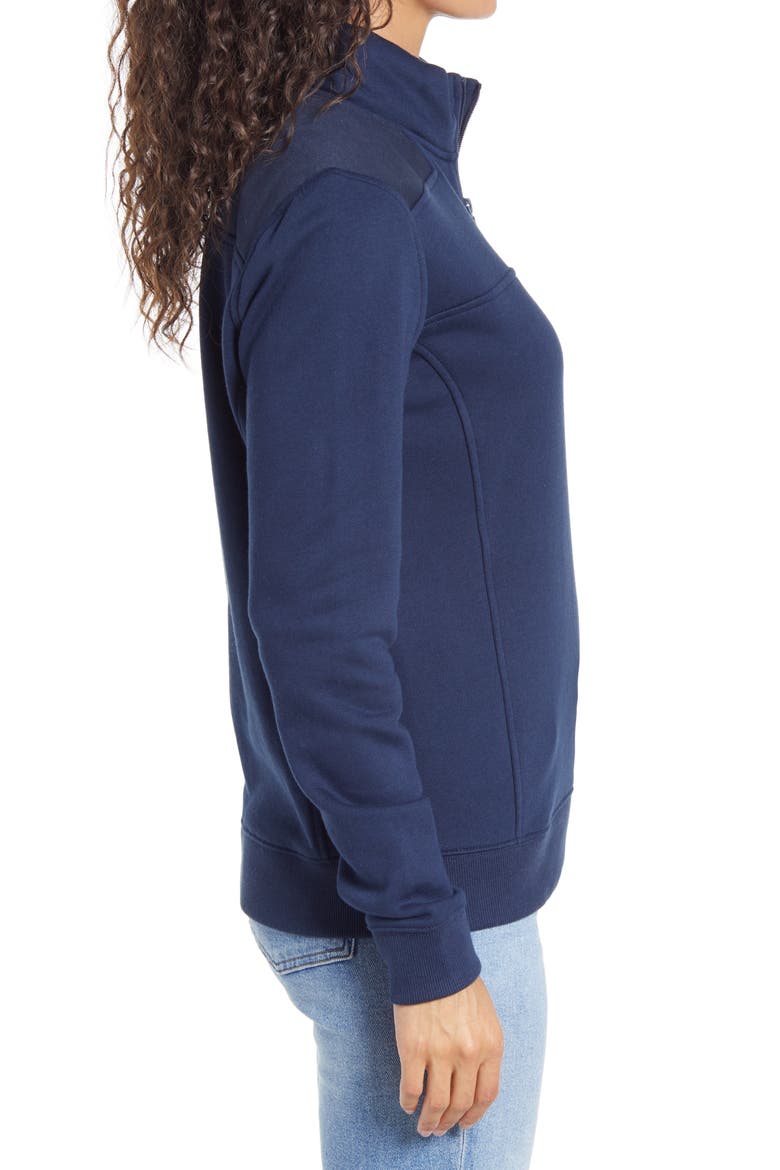 Shep Quarter-Zip Knit Shirt, Alternate, color, VINEYARD NAVY