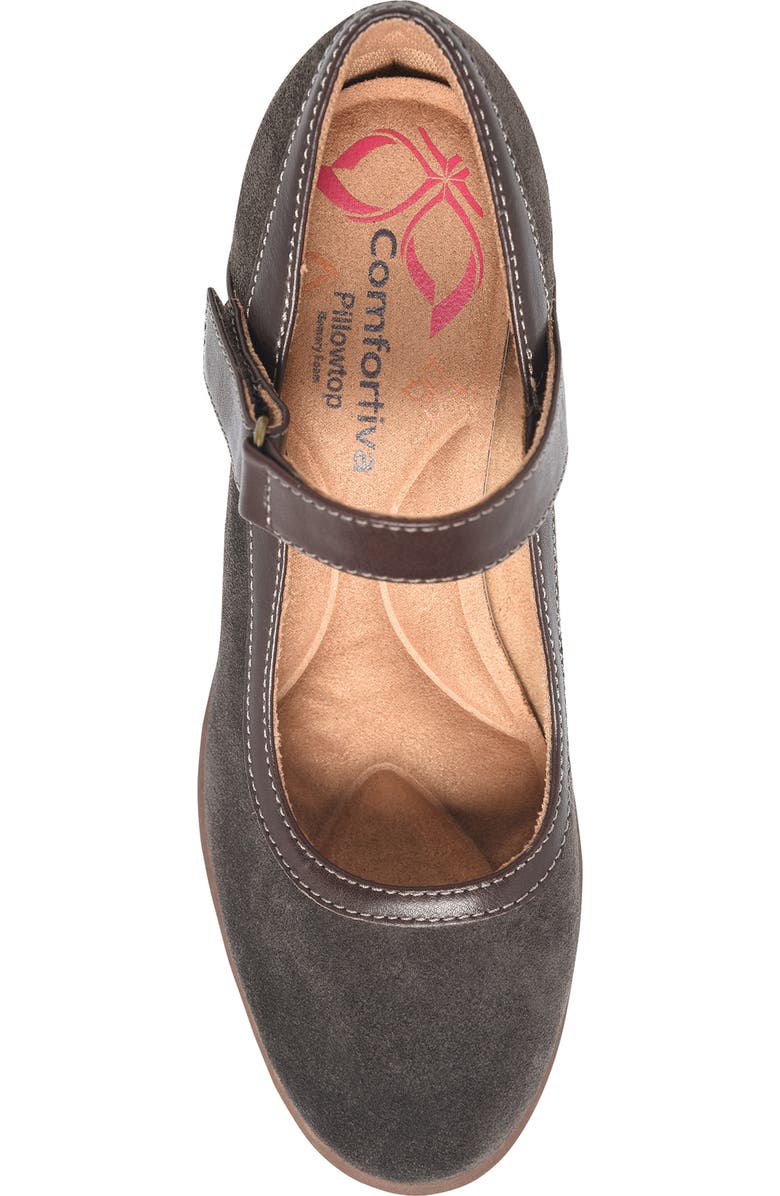 Comfortiva Barnes Mary Jane Pump, Alternate, color, Lince Dark Brown