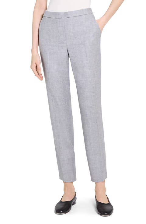 Sleek Flannel Treeca Pull-On Pants