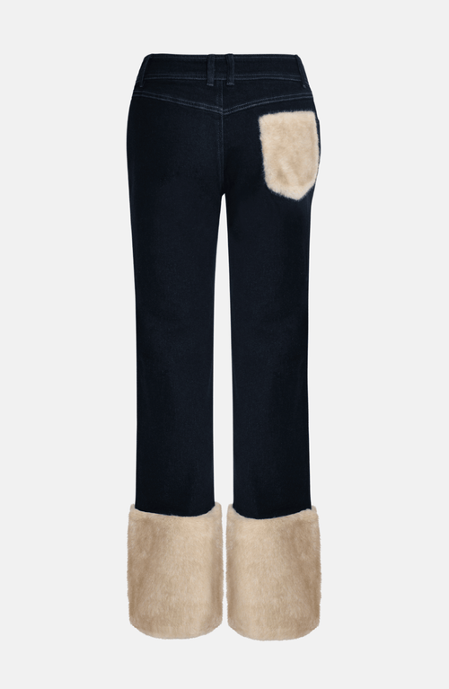 Ow Collection Desi Jeans In Blue