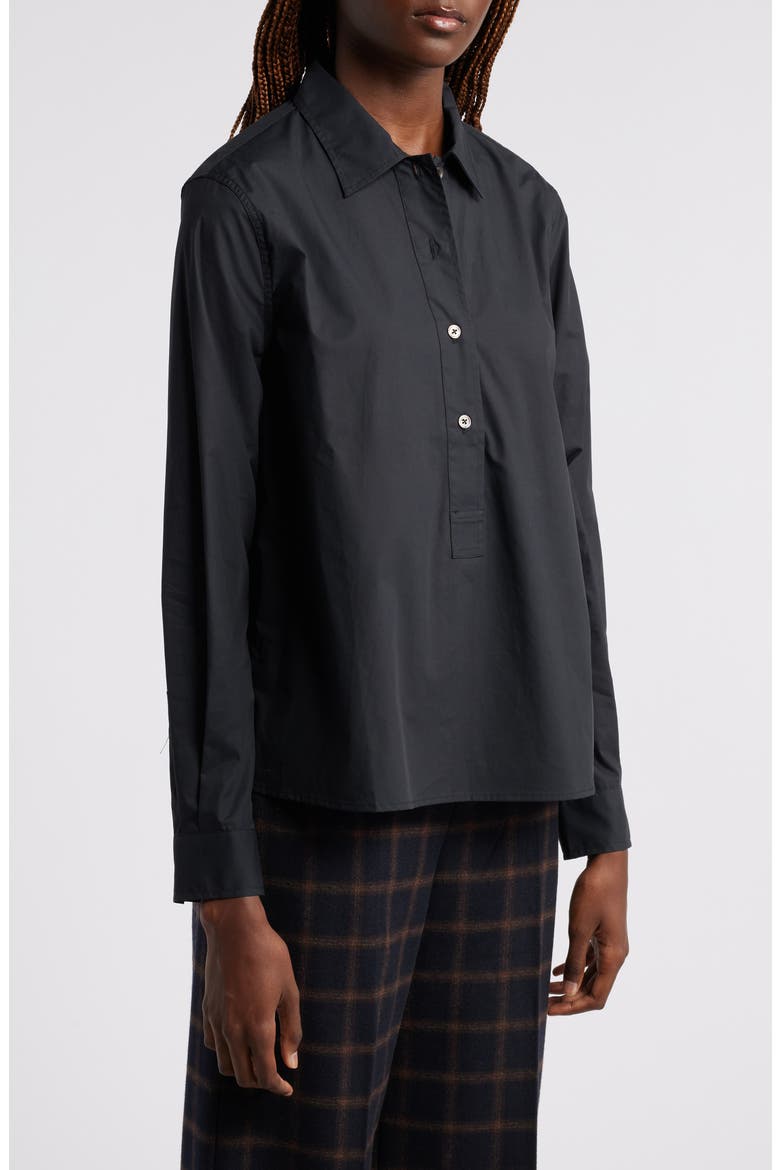 Clark Long Sleeve Top, Alternate, color, BLACK