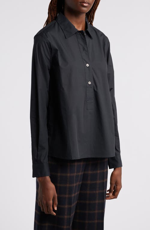 Shop Wyeth Clark Long Sleeve Top In Black