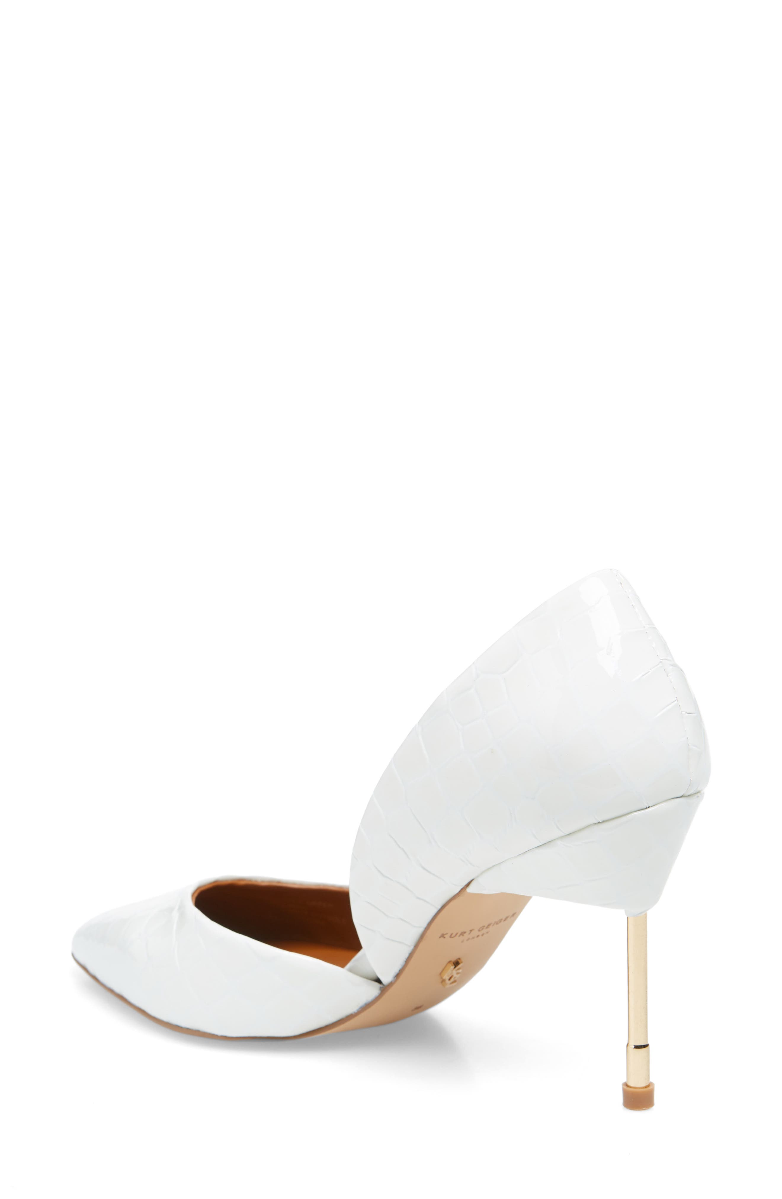 Bond 90 d'Orsay Pump, Alternate, color, WHITE