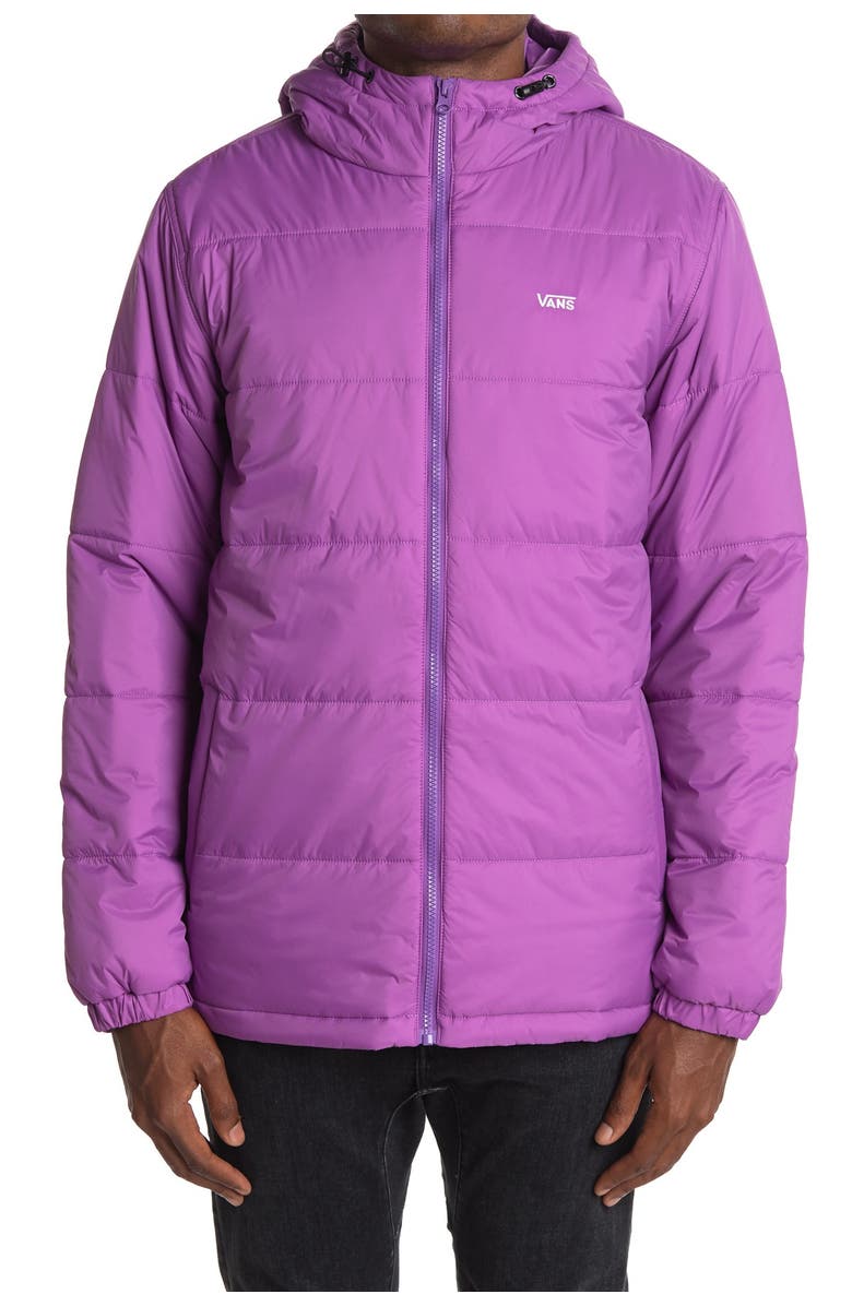 Vans Woodridge Hooded Puffer Jacket, Alternate, color,