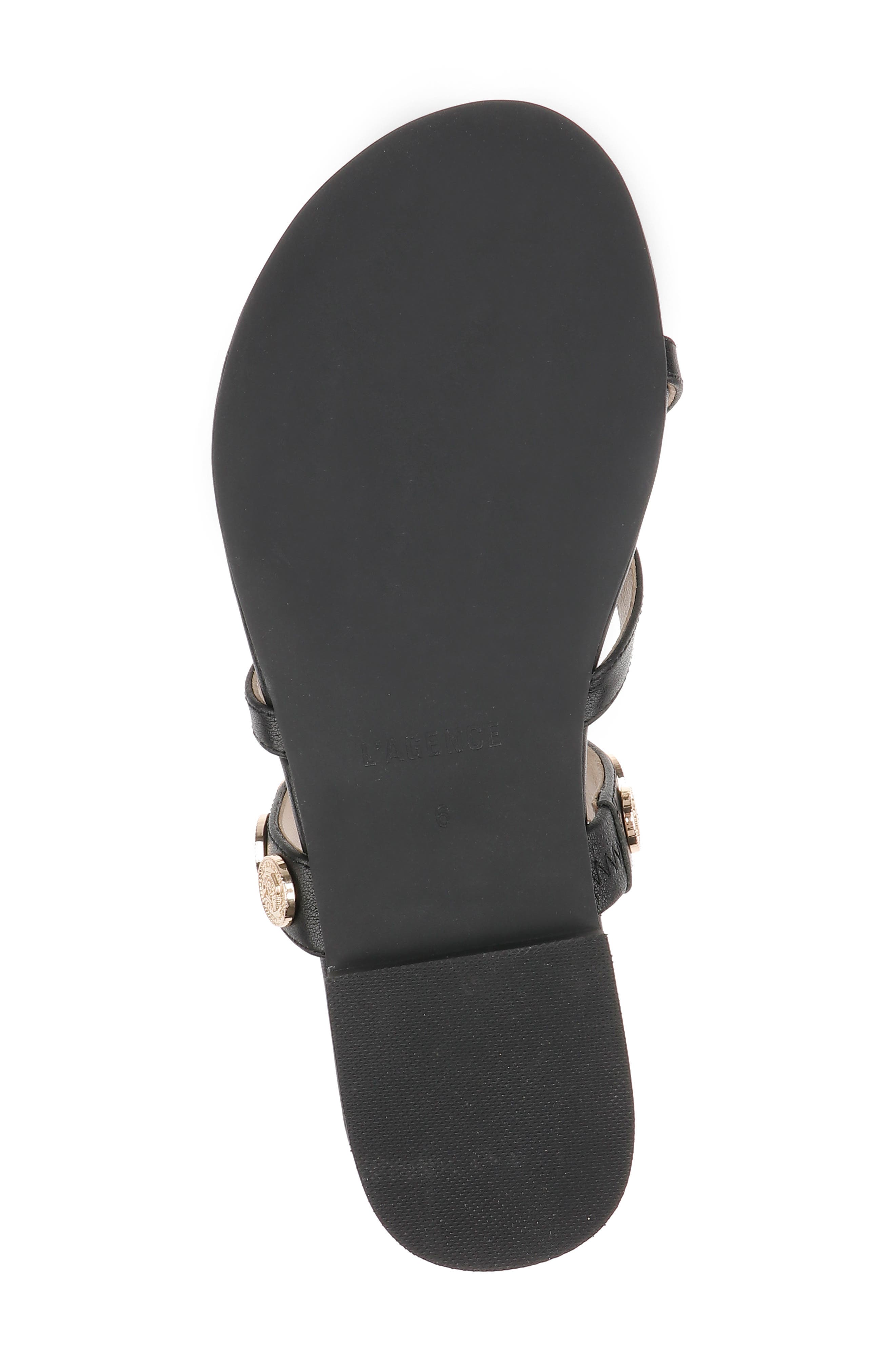 L'AGENCE Hanna Strappy Sandal, Alternate, color, 