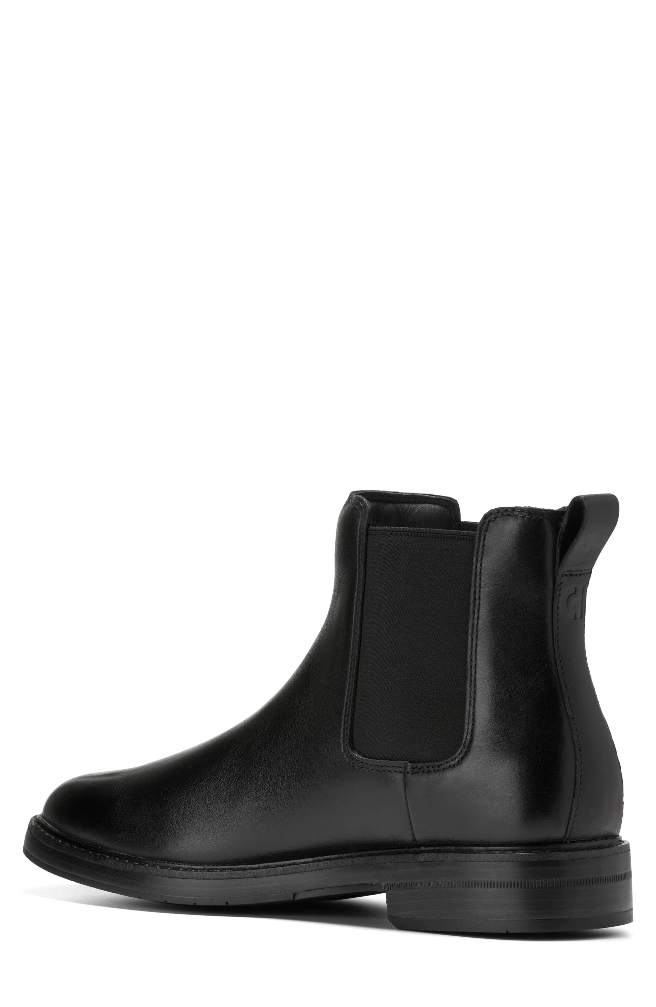 Cole Haan Judson Grand Chelsea Boot, Alternate, color, Black Black