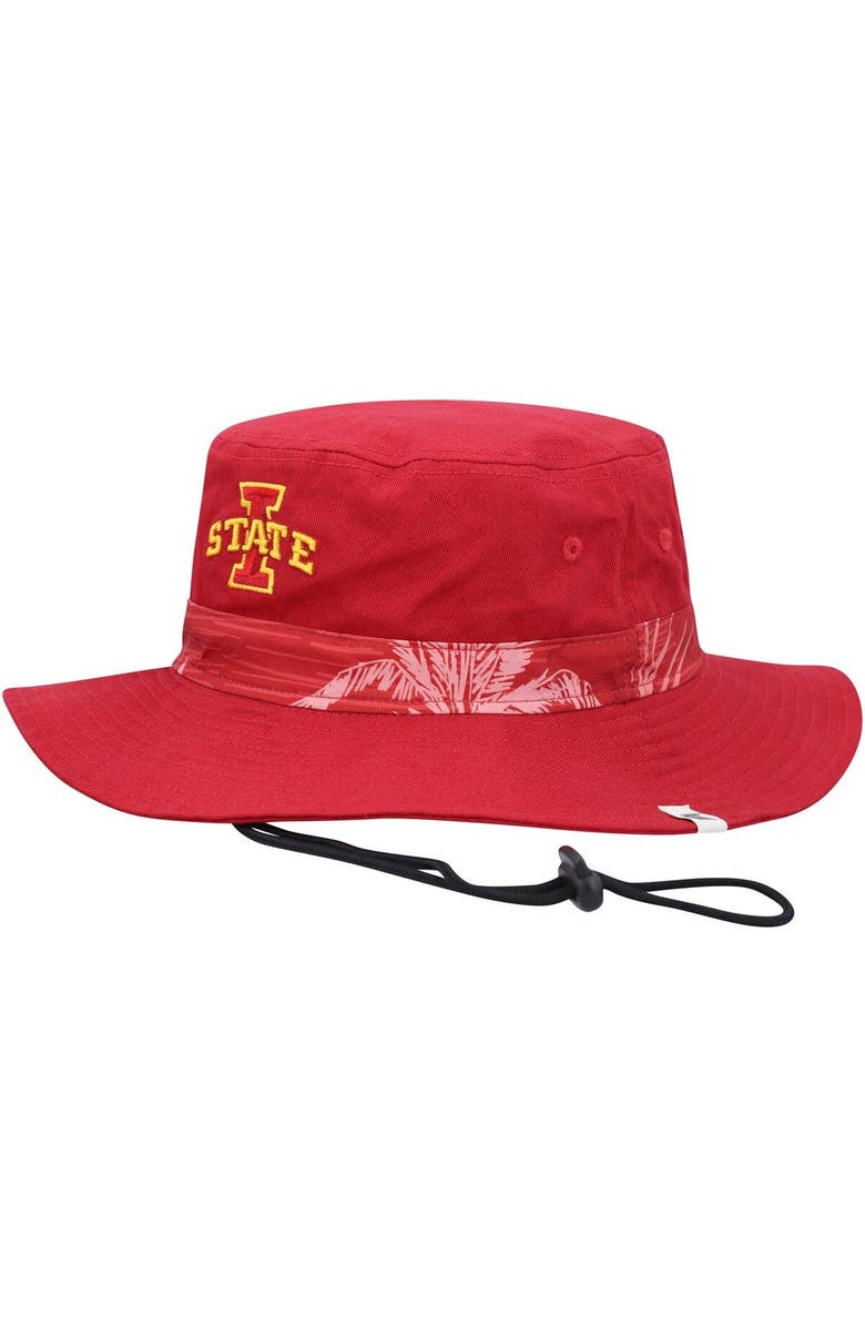 COLOSSEUM Men's Colosseum  Cardinal Iowa State Cyclones What Else Is New? Bucket Hat, Main, color, 
