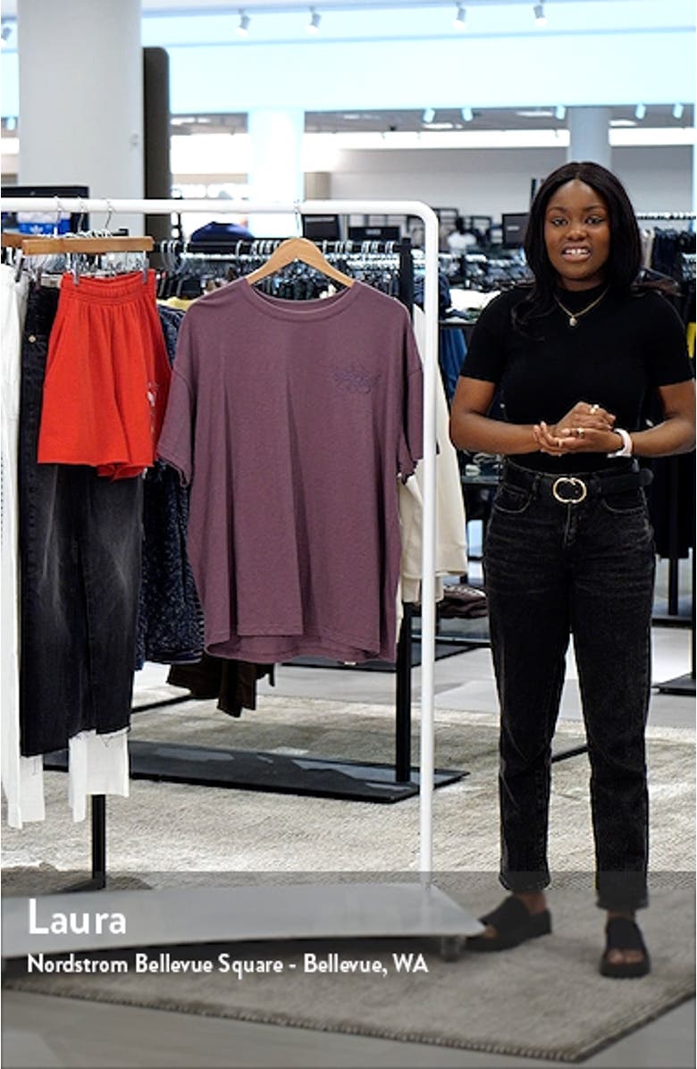 Fool's Gold Embroidered Logo Slub Cotton T-Shirt, sales video thumbnail