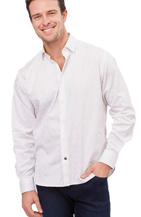 Paisley Jacquard Shirt