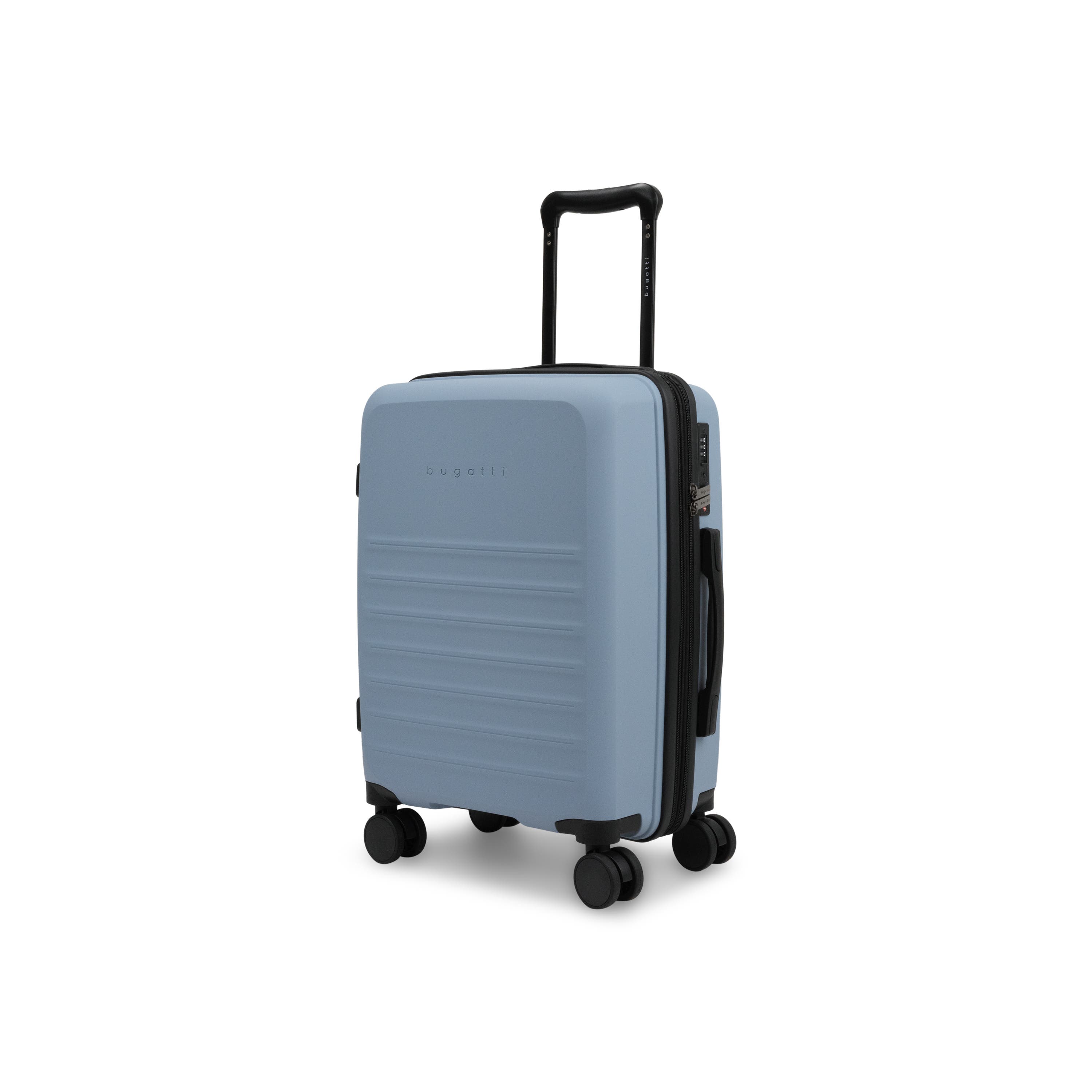 bugatti - Seoul 2 Piece Hardside Luggage Set with Expansion - Blue, Alternate, color, Blue