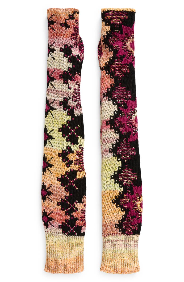 Paolina Russo Wool Knit Arm Warmers, Main, color, 