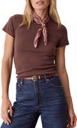 Marine Layer Lexi Rib Crewneck T-Shirt