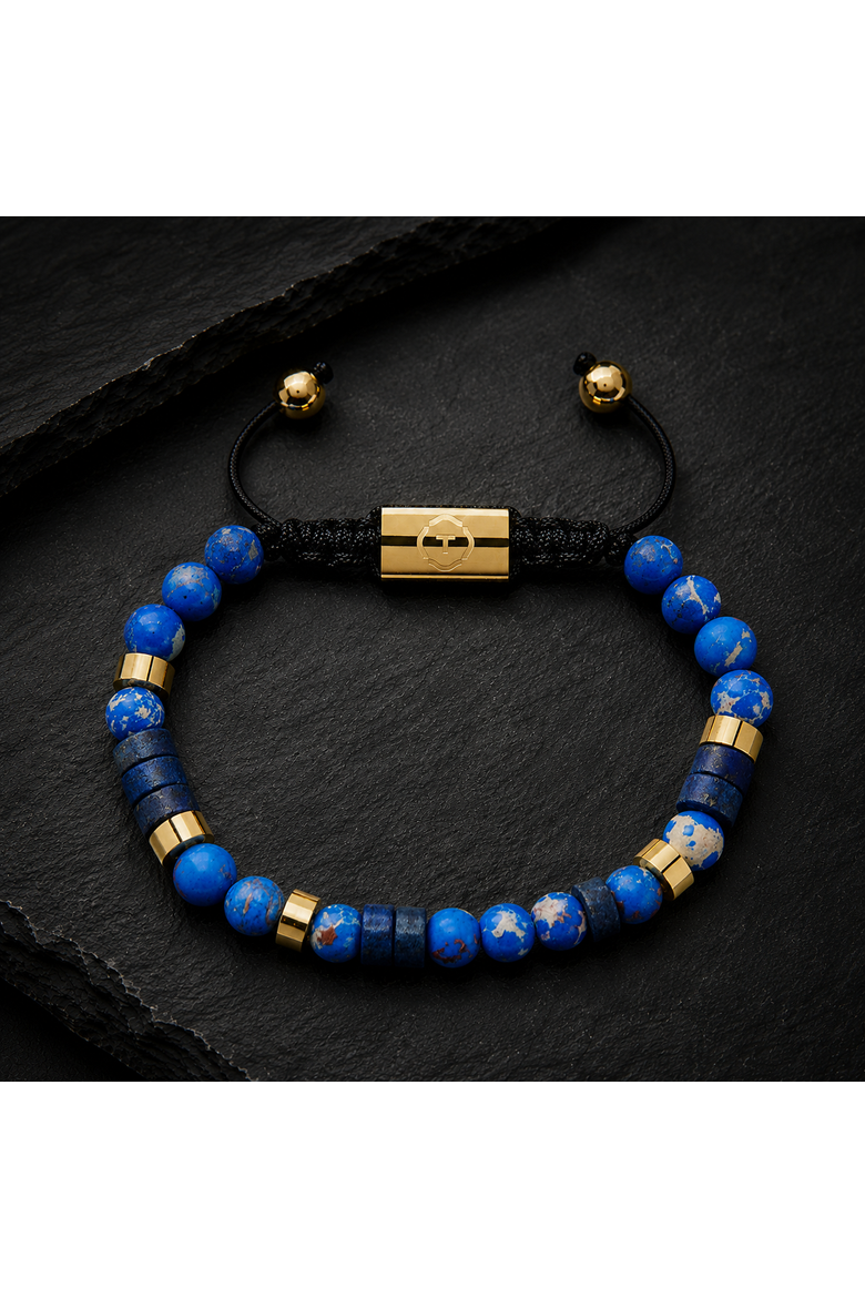 Blue Lapis with Heishi with Beads, Alternate, color, Blue Lapis