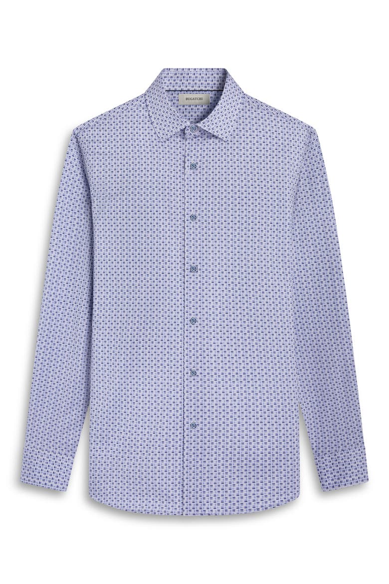 James OoohCotton® Button-Up Shirt, Alternate, color, AIR BLUE