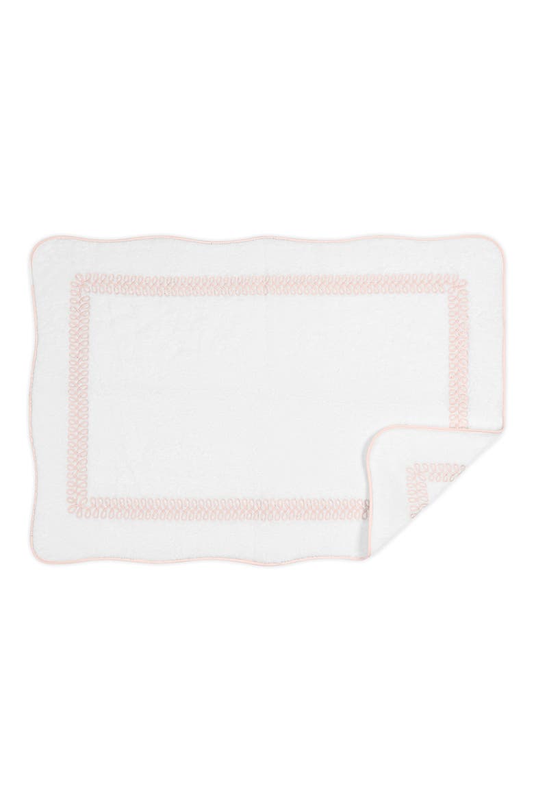 Astor Braid Tub Mat, Main, color, BLUSH