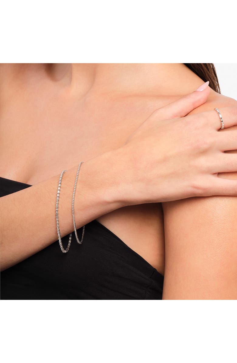 LANA 14K Gold Skinny Diamond Tennis Bracelet, Alternate, color, 