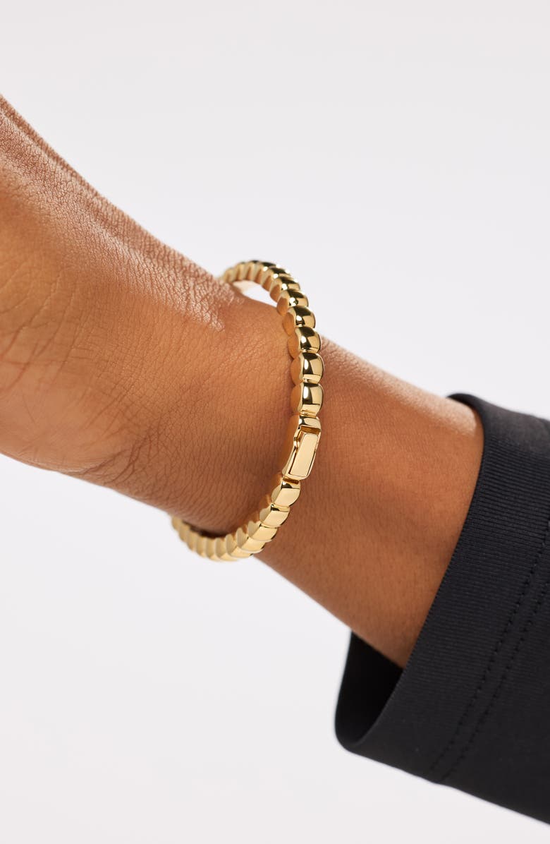 Ana Luisa Gold Bangle Bracelet - Clarissa, Alternate, color, Gold