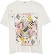 Bode Jack of Diamonds Pocket Graphic T-Shirt