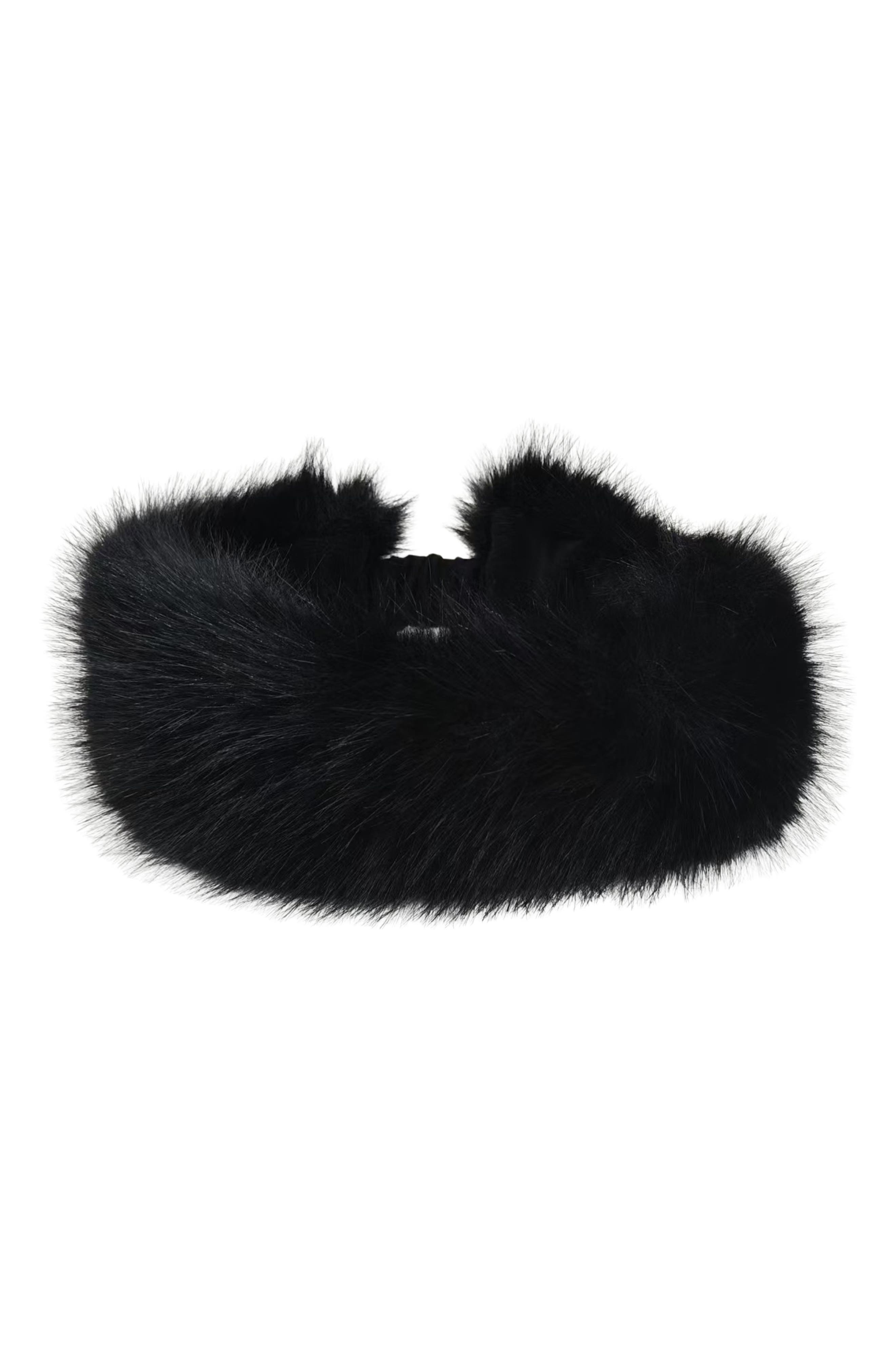 MARCUS ADLER Faux Fur Headband