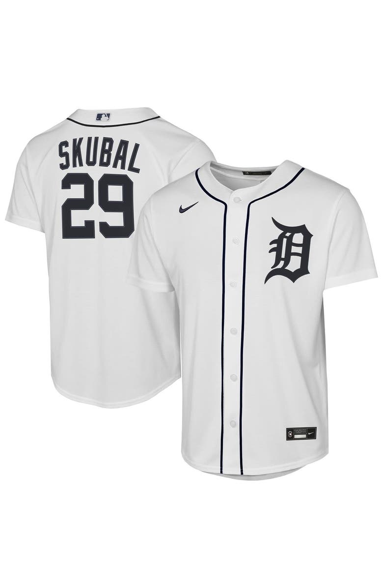 Nike Youth Nike Tarik Skubal White Detroit Tigers Home Replica Player Jersey, Main, color, White