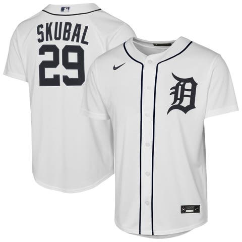 Youth Nike Tarik Skubal White Detroit Tigers Home Replica Player Jersey
