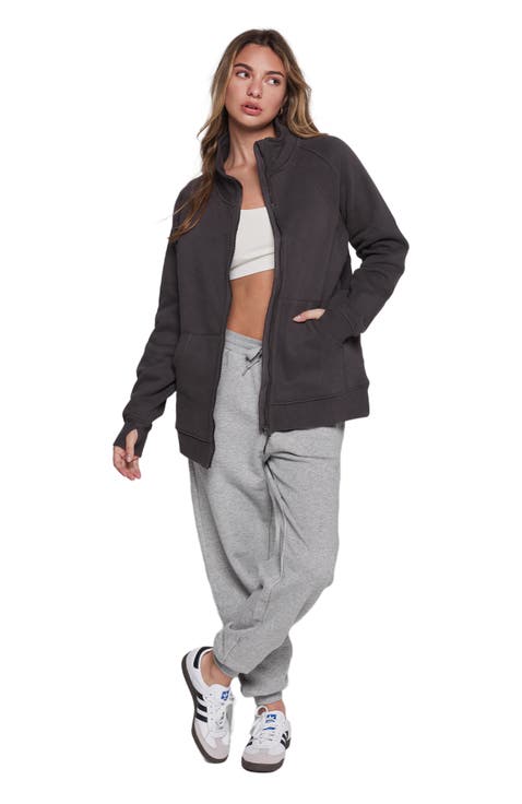 Effortless Fleece Oversized Jacket