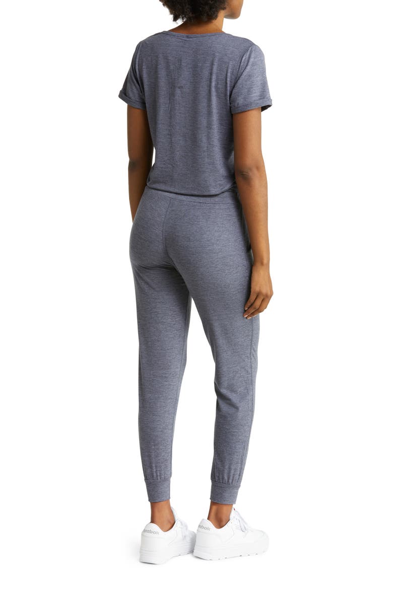 All Day Jumpsuit, Alternate, color, AZURE HEATHER