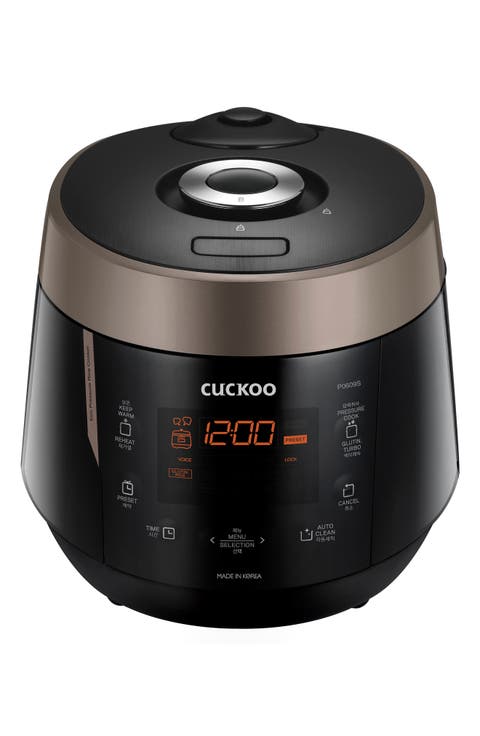 6-Cup Heating Pressure Rice Cooker