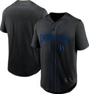 FANATICS Men's Fanatics Black Los Angeles Dodgers Franchise Button-Up Fashion Top