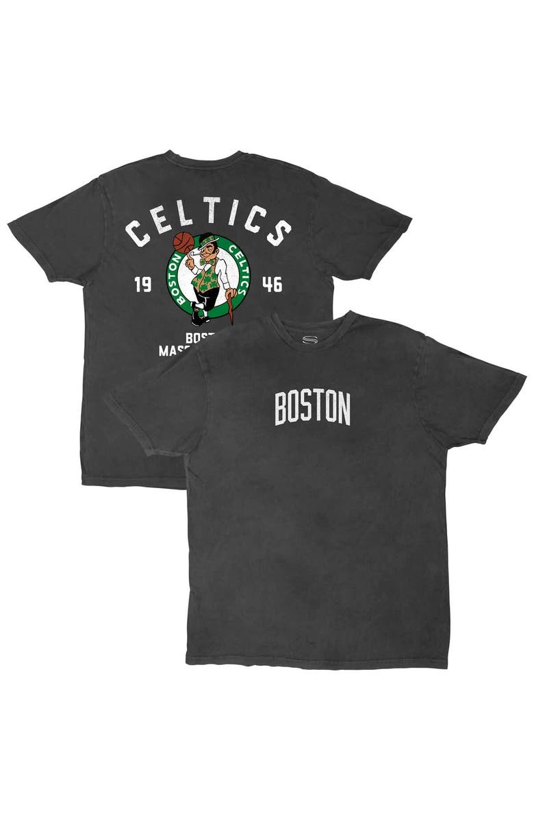 Stadium Essentials Men's Stadium Essentials Charcoal Boston Celtics Get Back Oversized Vintage T-Shirt, Main, color, Charcoal
