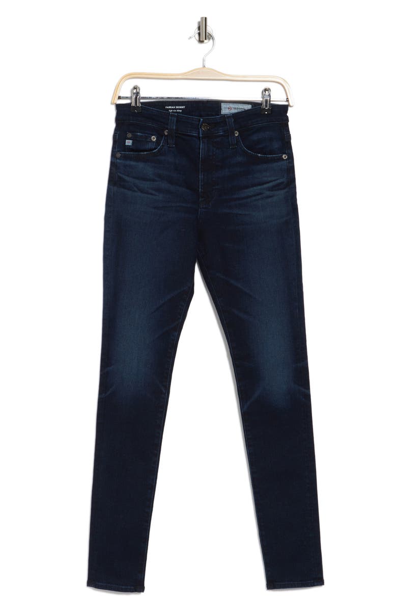 AG The Farrah Mid Rise Skinny Jeans, Alternate, color, 4 Years Encore