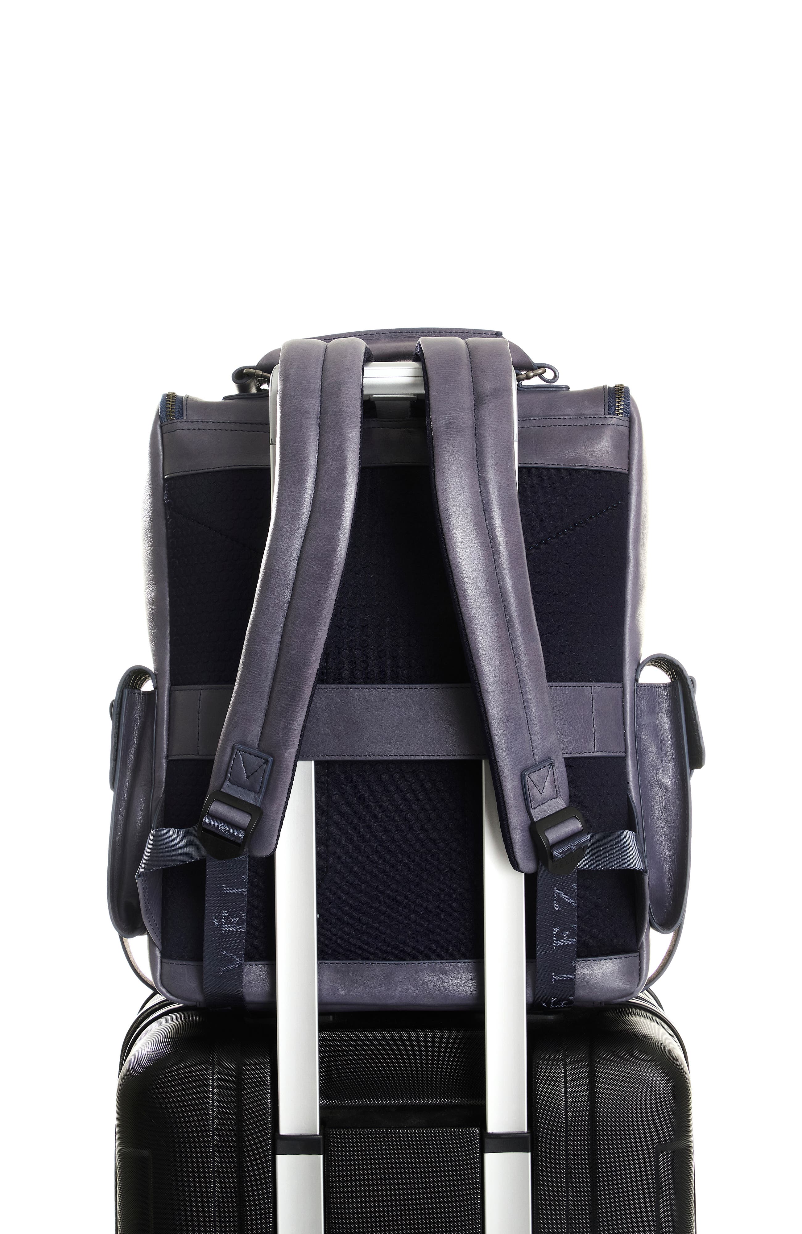 Velez New Archaeology Backpack in Vintage Leather, Alternate, color, Brown