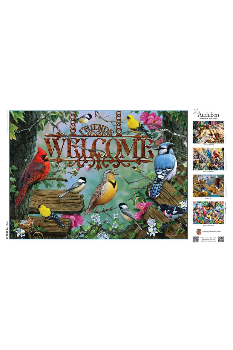 Perched 1000 Piece Jigsaw Puzzle, Alternate, color, Multicolor