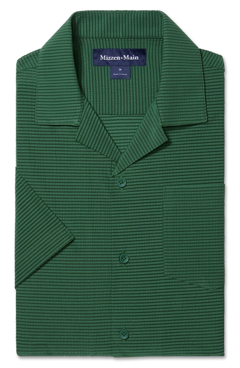 Mizzen+Main Copa Performance Camp Shirt, Alternate, color, Pine