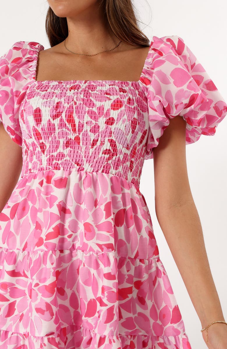 Petal & Pup Alisyn Puff Sleeve Minidress, Alternate, color,