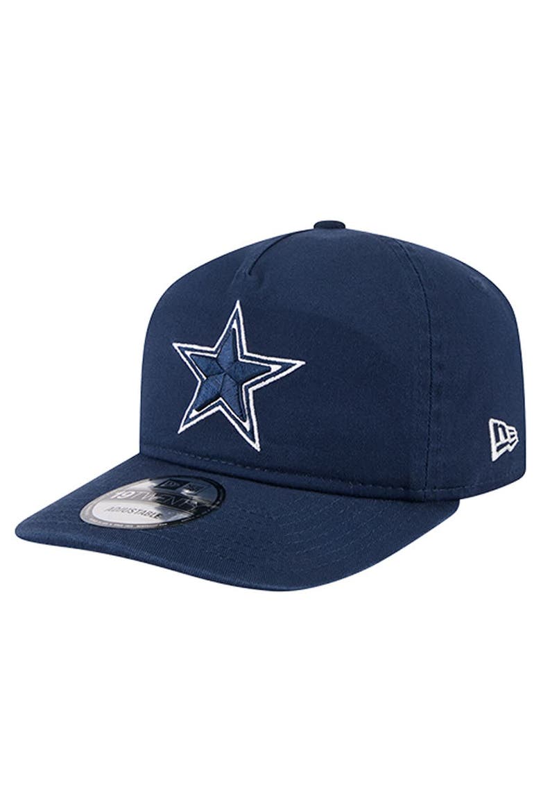 Men's New Era  Navy Dallas Cowboys Team 19TWENTY Adjustable Hat, Main, color, Navy