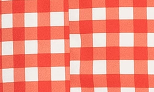 Alexia Admor Bridgette Vest Sheath Dress In Red Gingham