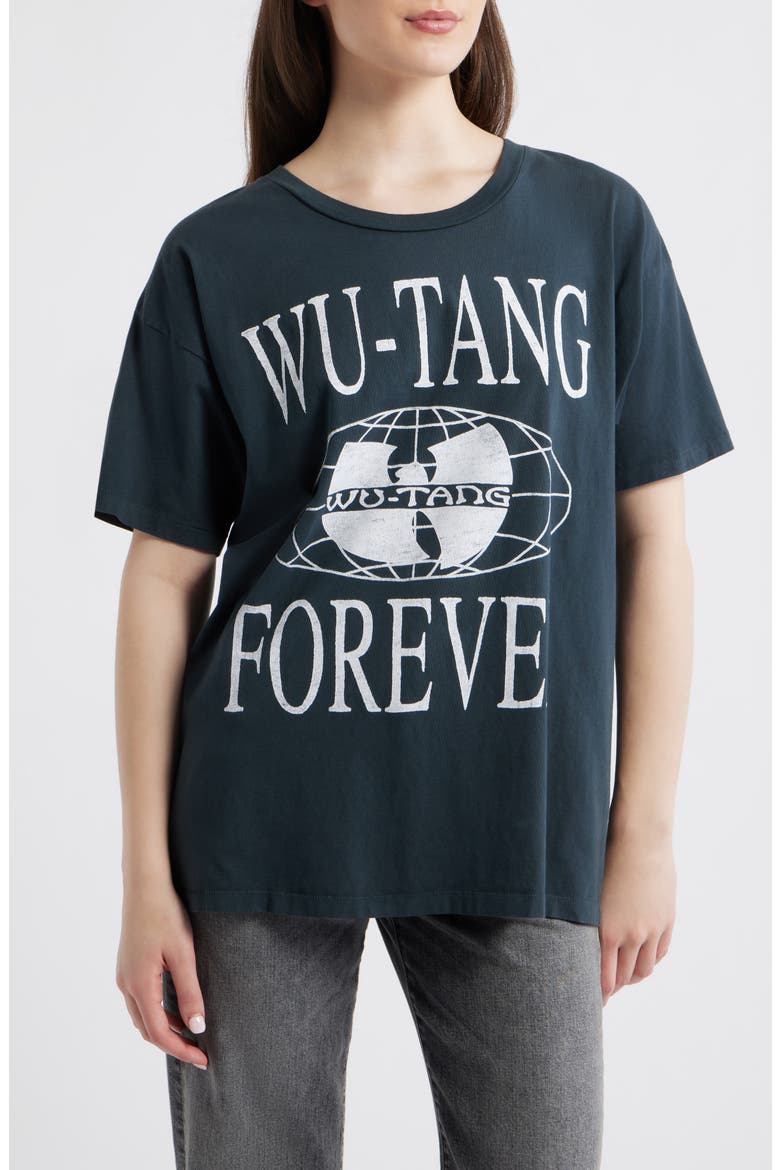 Wu-Tang Forever Graphic T-Shirt, Main, color, VINTAGE BLACK