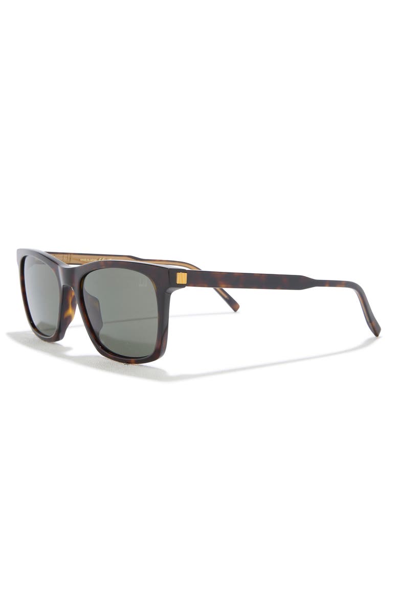 Dunhill 54mm Square Sunglasses, Alternate, color, Havana Havana Grey
