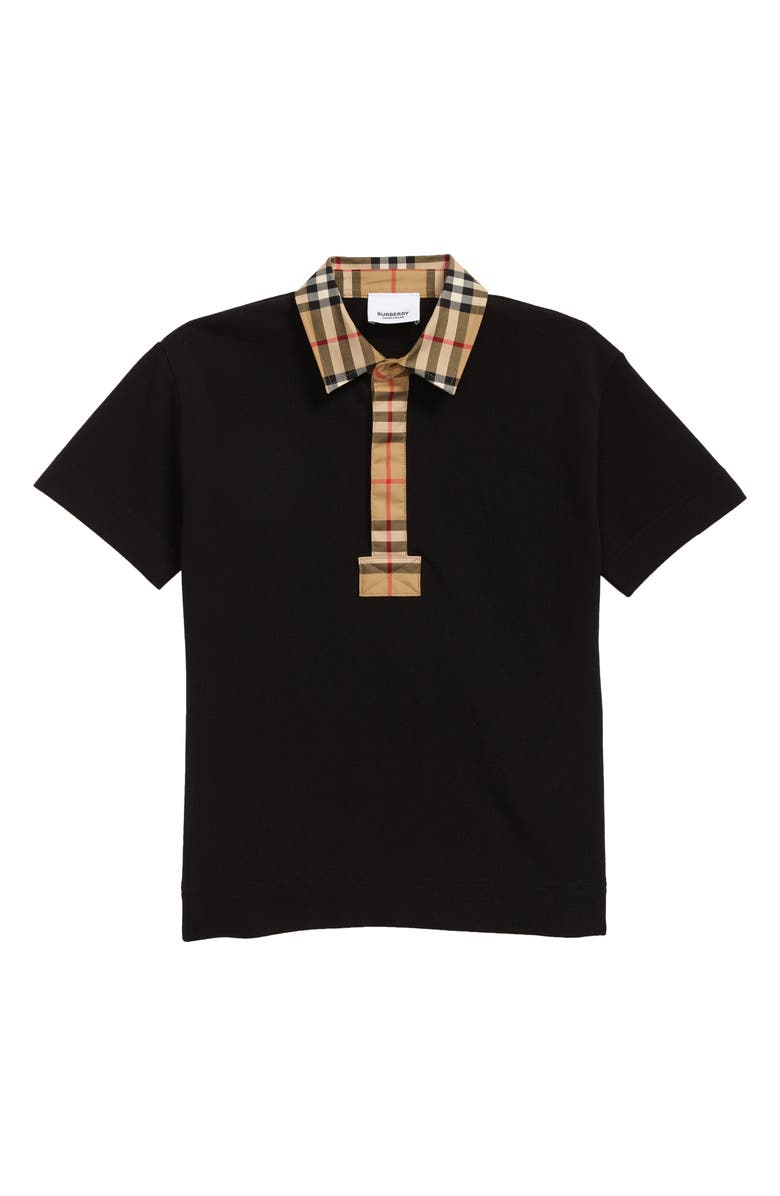 Burberry Kids' Johane Cotton Polo, Main, color, 